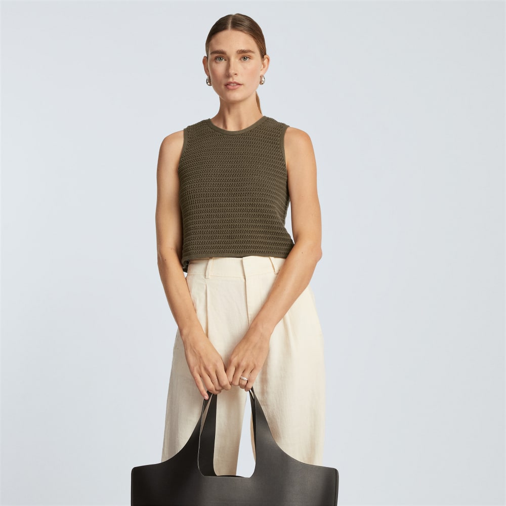 The Crochet Knit Cami | Beech