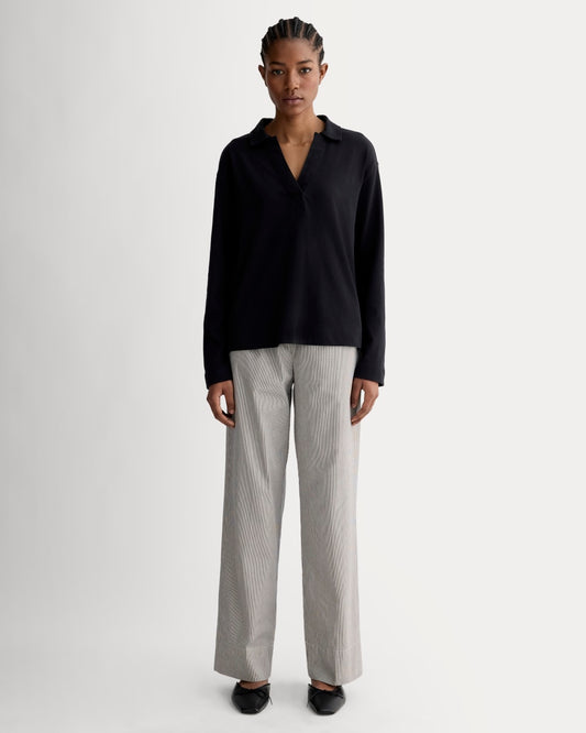 The Easy Pant | Canvas Tan / Navy