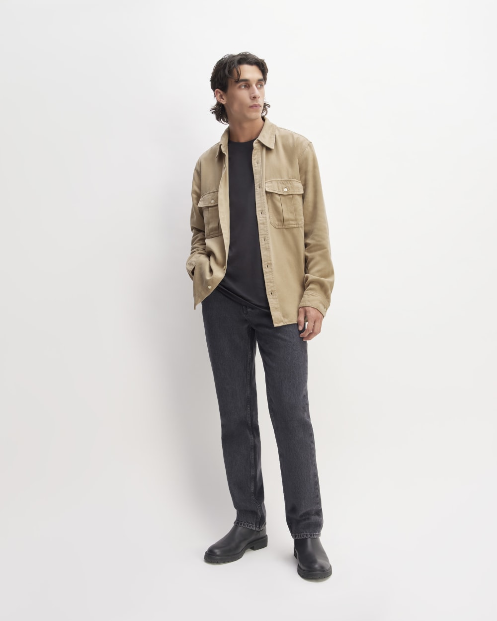 The Utility Shirt Jacket in Buttersoft | Cornstalk