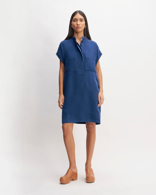 The TENCEL™ Easy Workwear Dress | Bellwether Blue