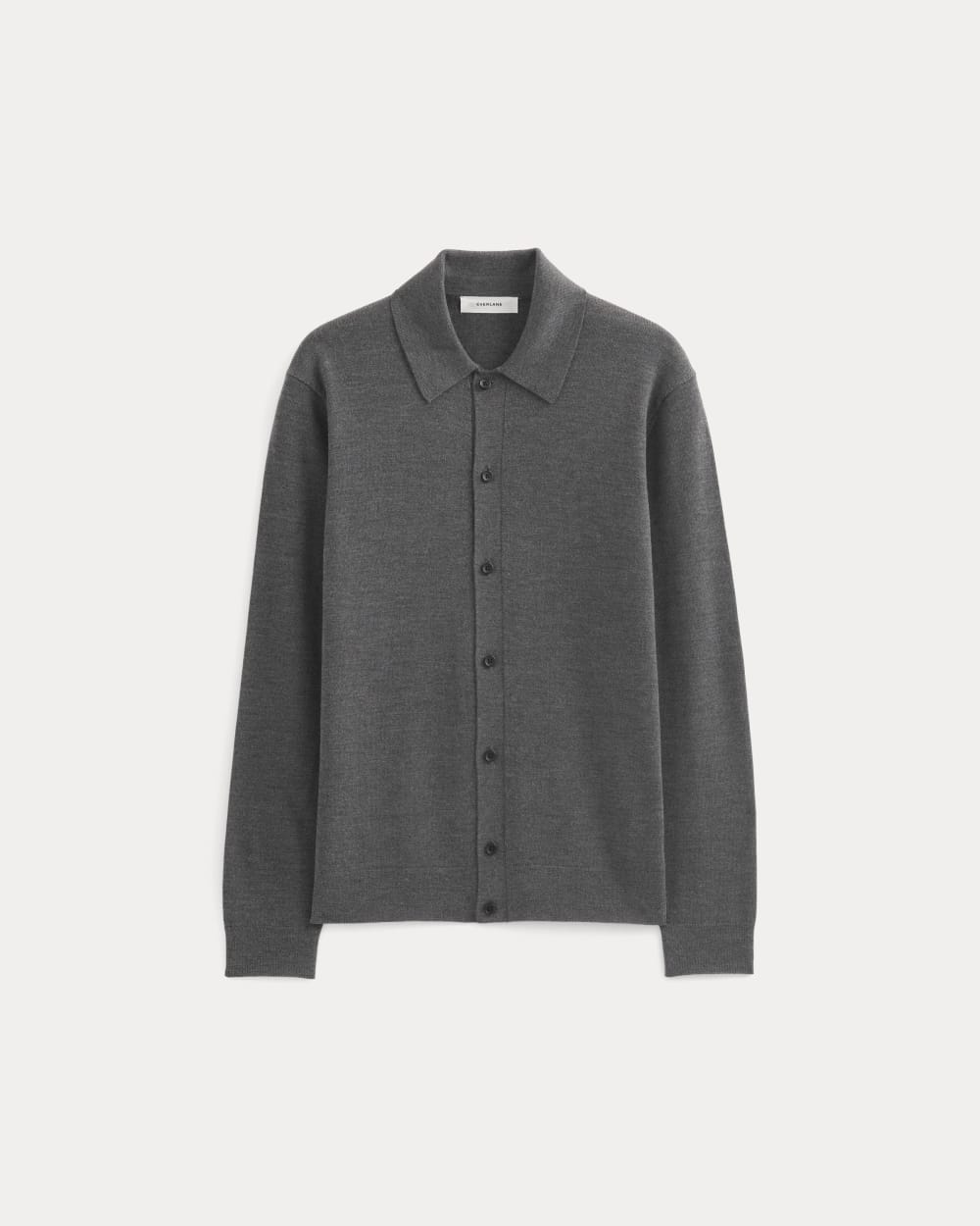 Ultrasoft Button-Down Sweater | Heather Mid Charcoal
