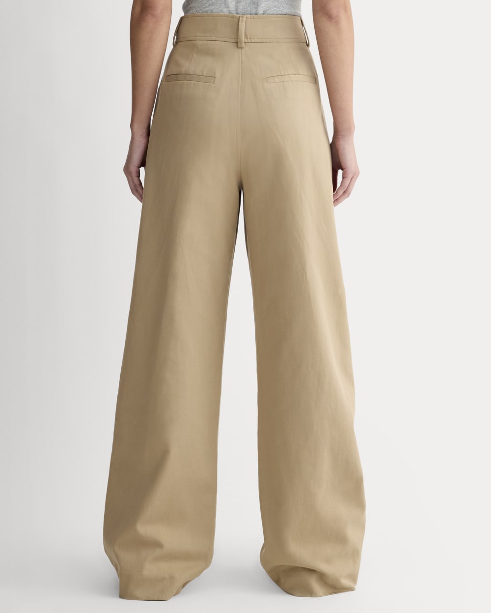 The Draper Pleated Pant in Buttersmooth | Ash Brown | 32 Inseam