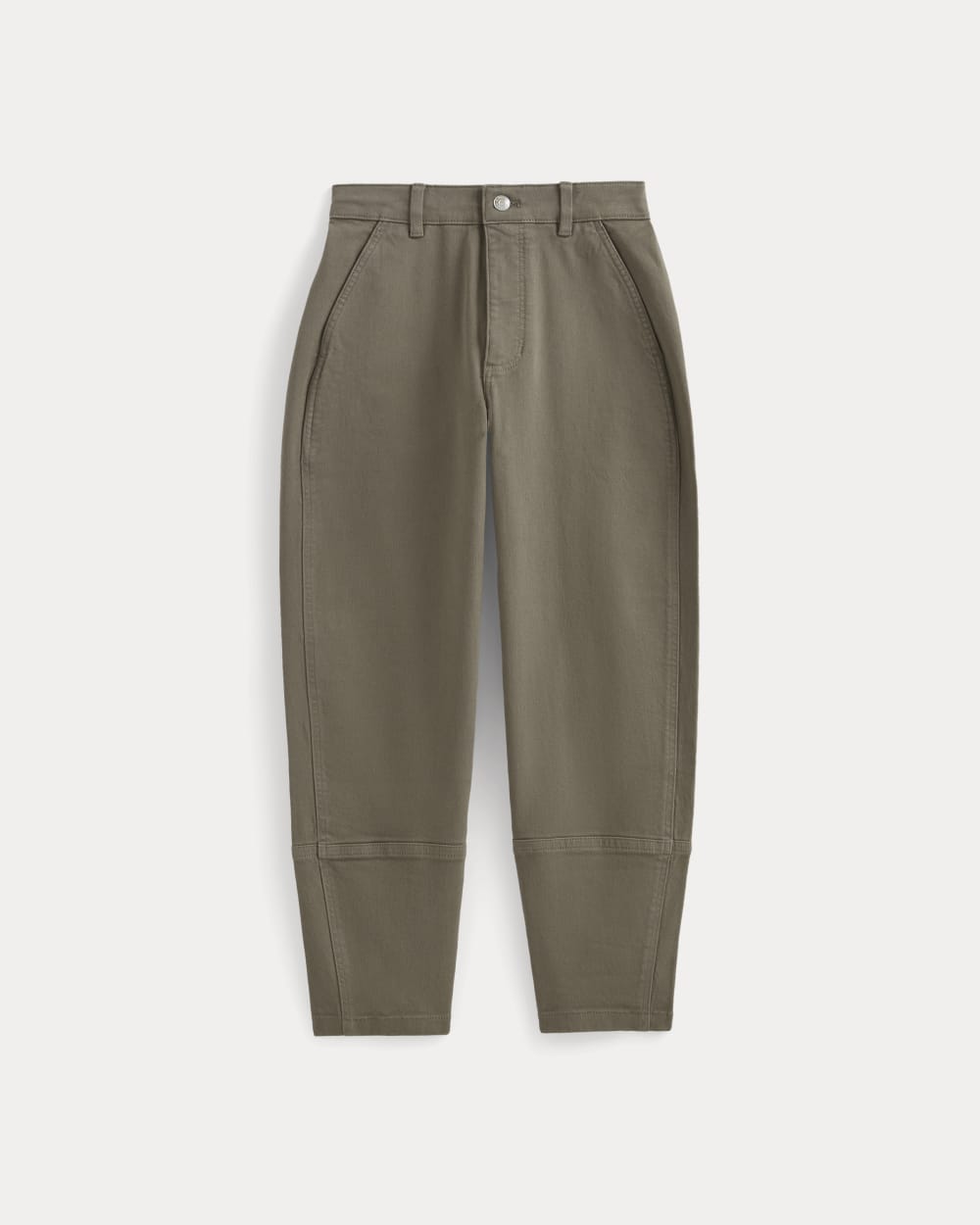 The Utility Barrel Pant | Taupe | Regular