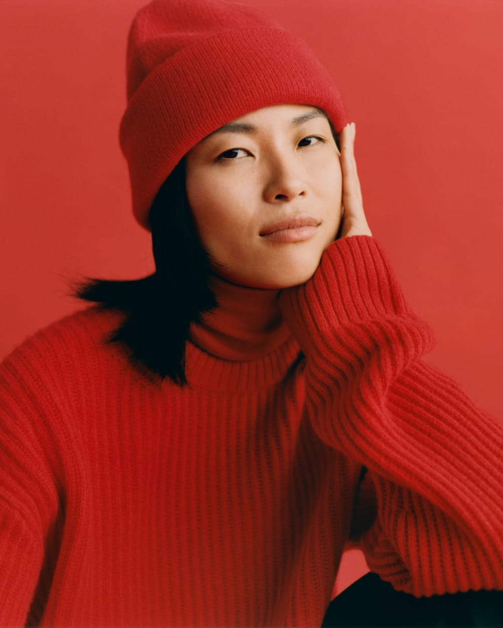 The Good Merino Wool Beanie  | Classic Red