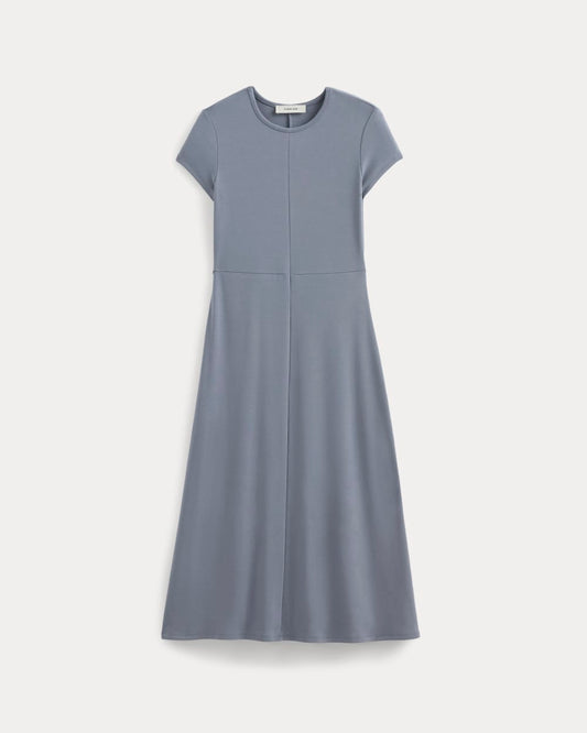 Midi Tee Dress in Butterknit | Blue Dusk