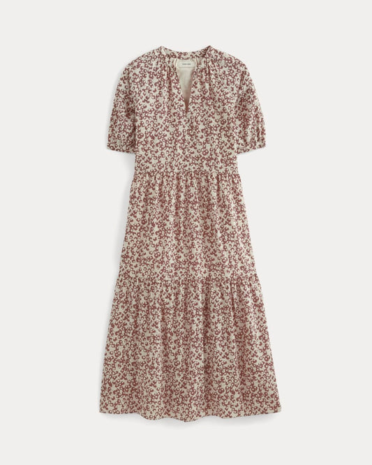 The Farmers Market Dress | Natural / Rose Dusk Floral