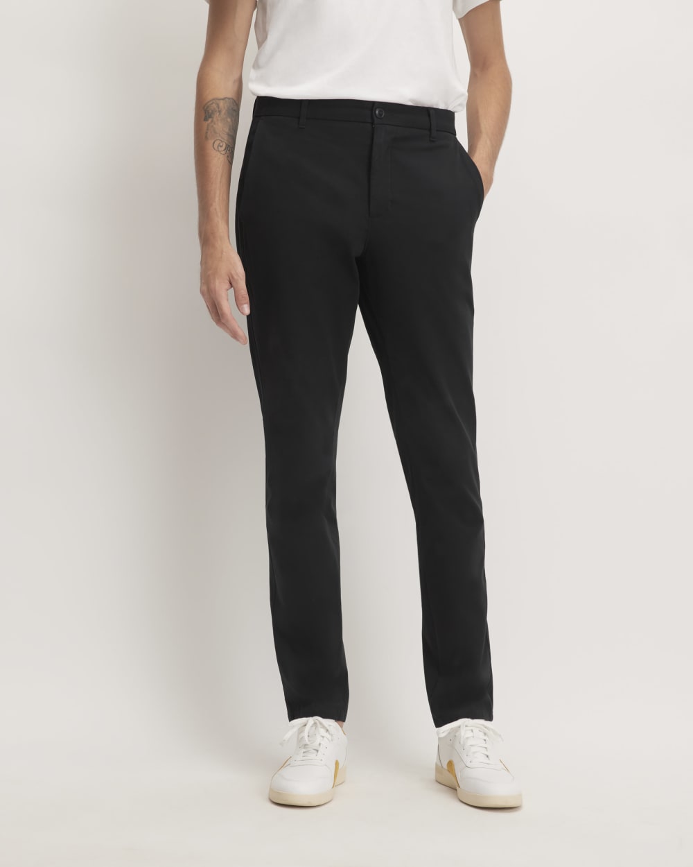 The Performance Chino | Uniform | Black | Athletic