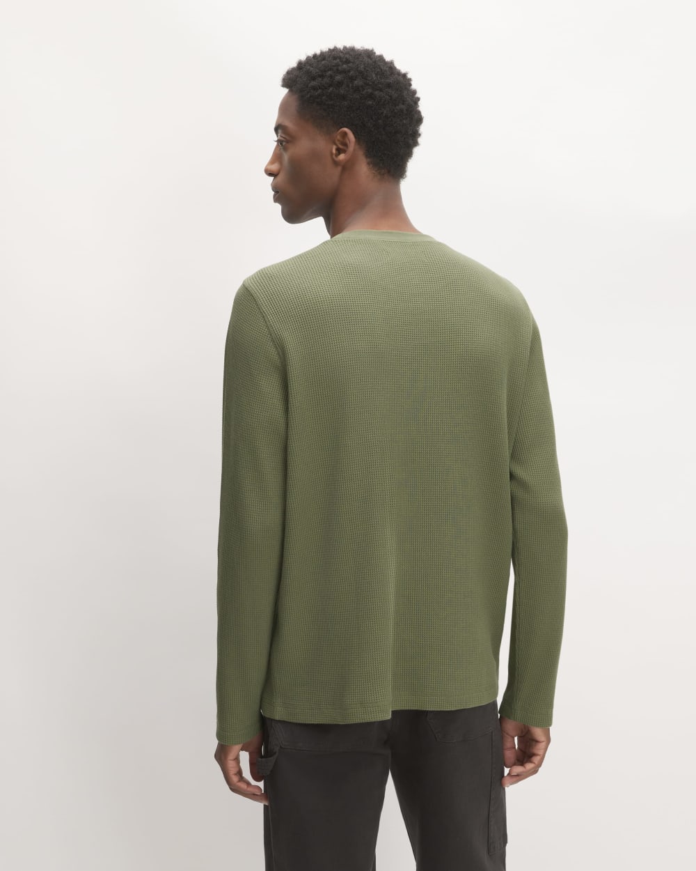 The Waffle Long-Sleeve Crew | Kalamata