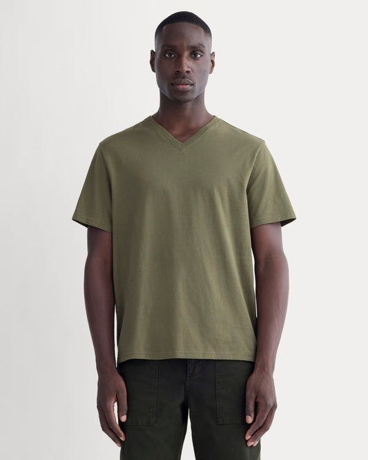 The Essential Organic V-Neck Tee | Kalamata