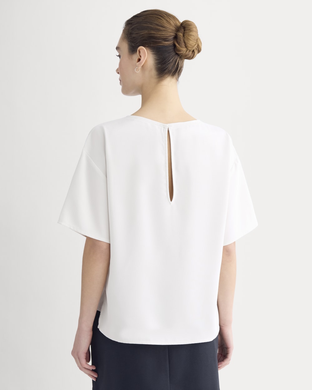 Drapey Crepe Top | Birch