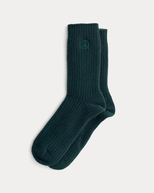 Everlane x Peace & Quiet Cashmere Socks | Pine