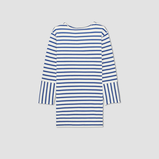 The Mariner Dress | Canvas Tan / Mazarine Blue