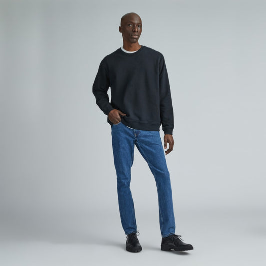 The Slim 4-Way Stretch Organic Jean | Uniform  | Marine
