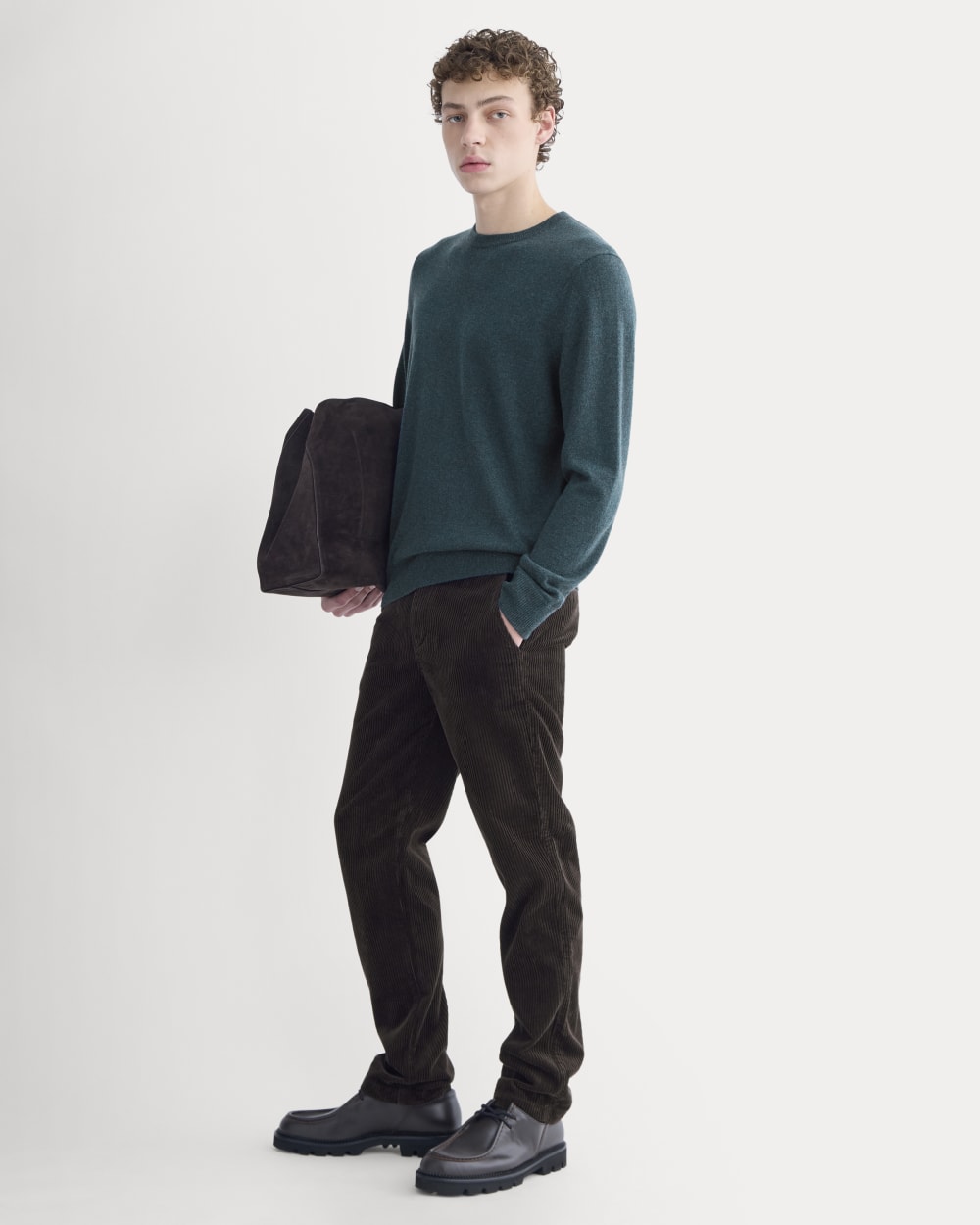 The Cashmere Crew | Heathered Dark Teal