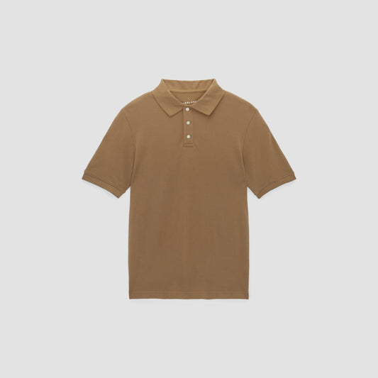 The Pique Polo | Toasted Coconut