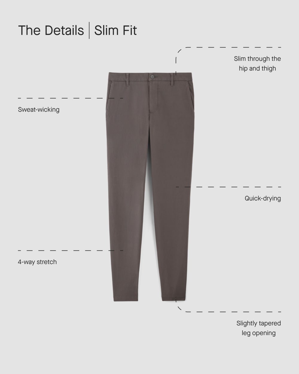 The Performance Chino | Uniform | Lily Pad | Slim