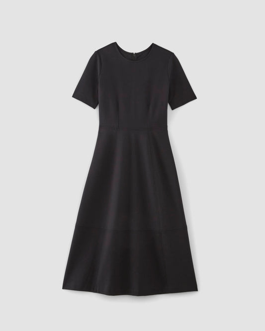 The Dream Short-Sleeve Dress | Black