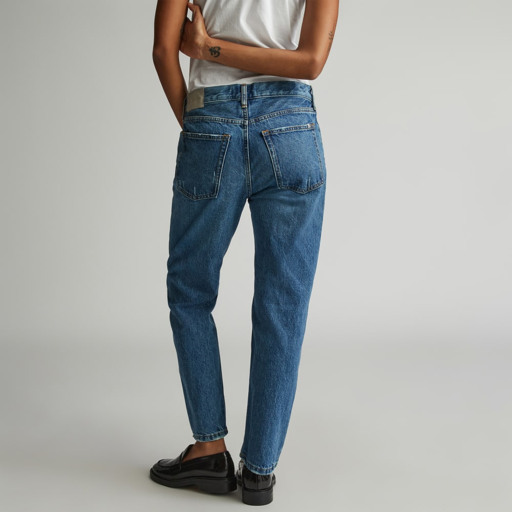 The Rigid Slouch Jean | Washed Indigo | 27.5” Inseam