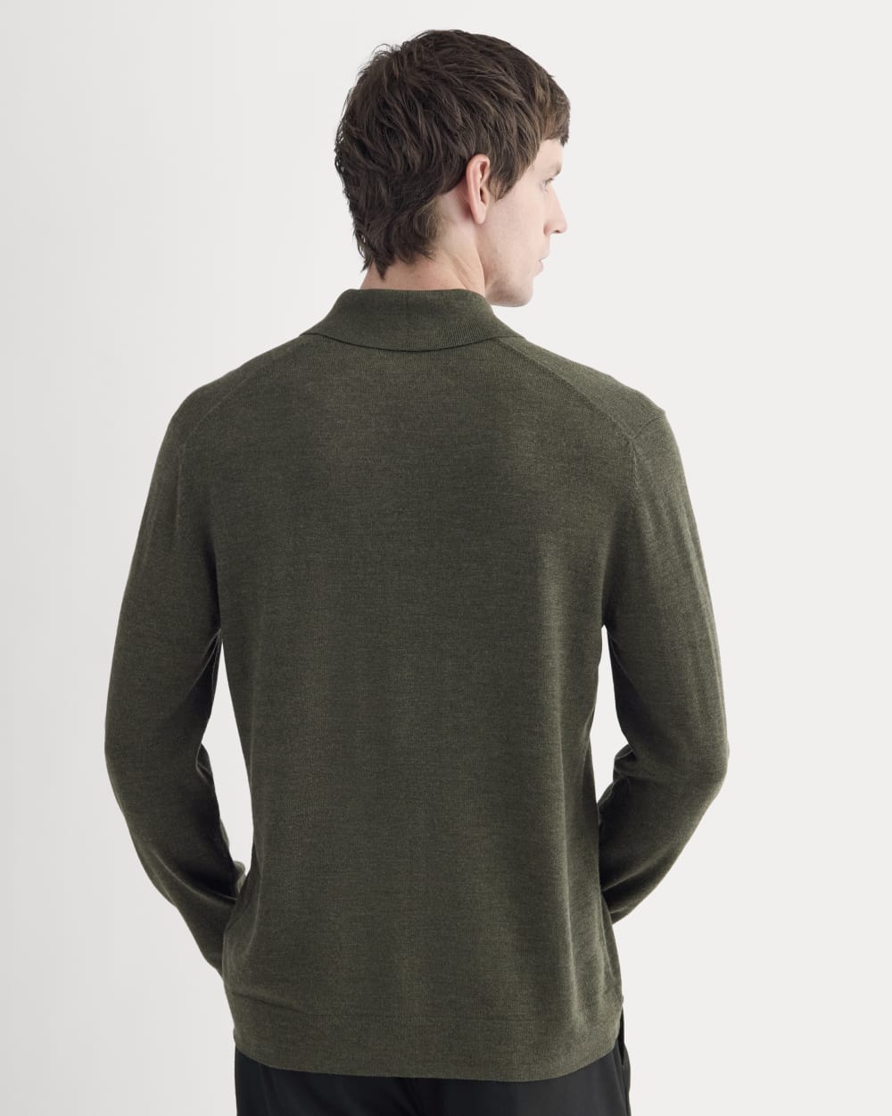 Ultrasoft Button-Down Sweater | Heather Beech