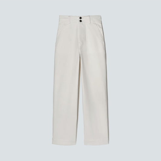 The Organic Wide-Leg Pant | Bone