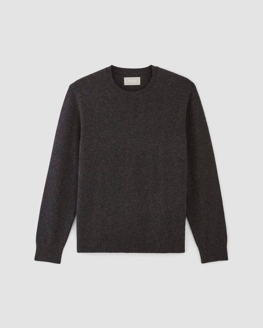 The Premium Merino Crew Neck Sweater | Charcoal
