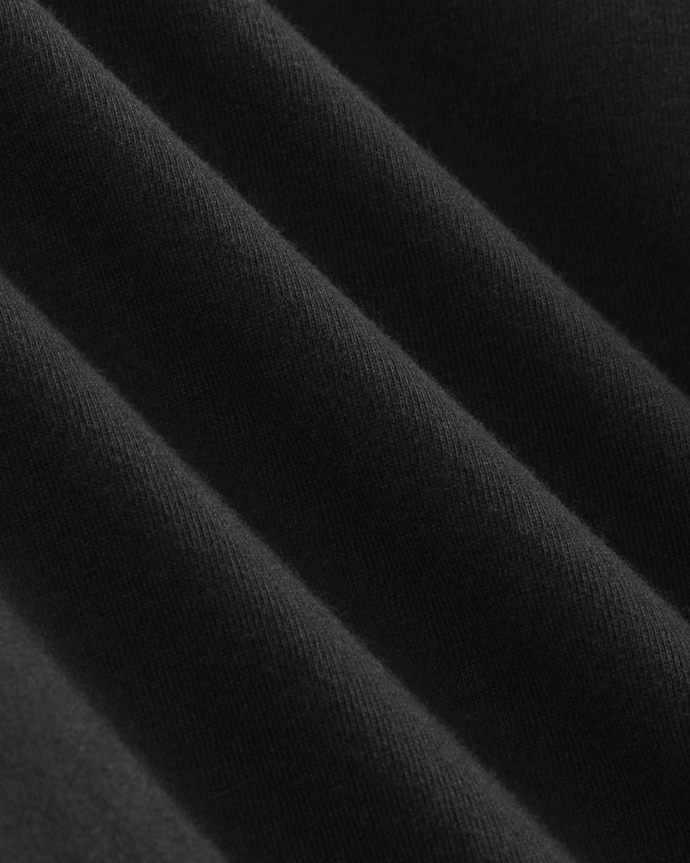 The Essential Organic Long-Sleeve Tee | Black