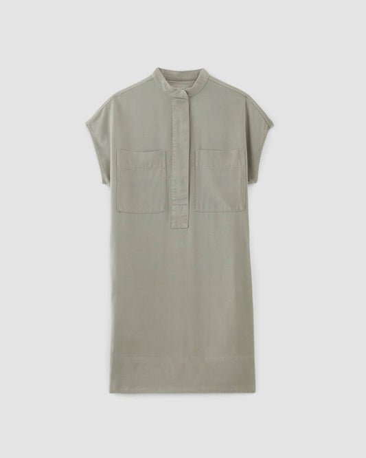 The TENCEL™ Easy Workwear Dress | Sage Green