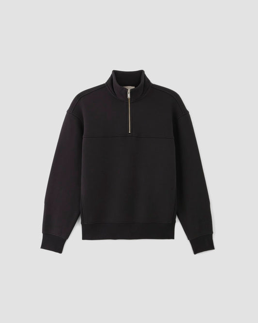 The ReTrack Fleece Half-Zip | Black