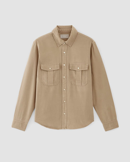 The Utility Shirt Jacket in Buttersoft | Cornstalk