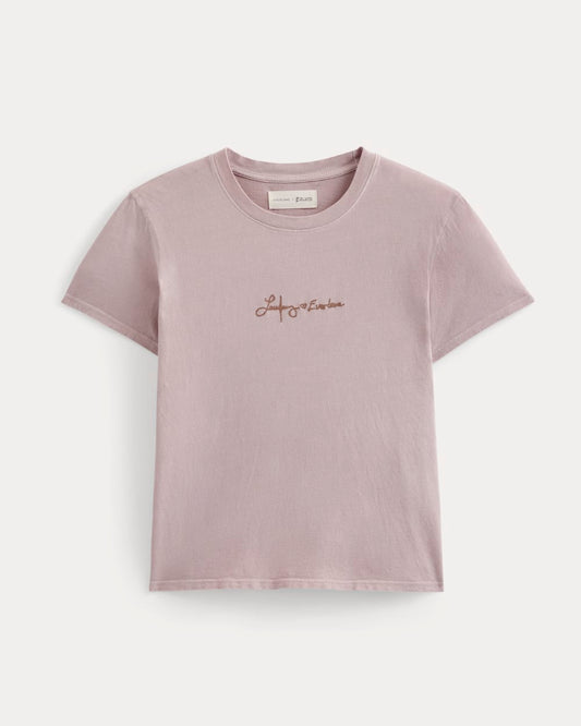 Everlane x The Laufey Foundation Box-Cut Tee | Burnished Lilac