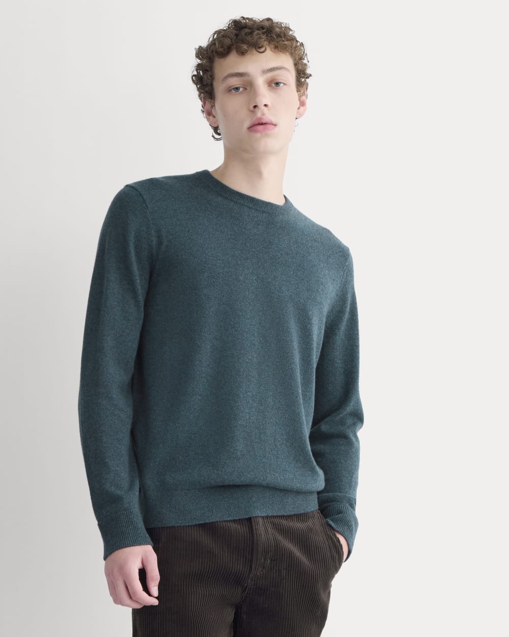 The Cashmere Crew | Heathered Dark Teal