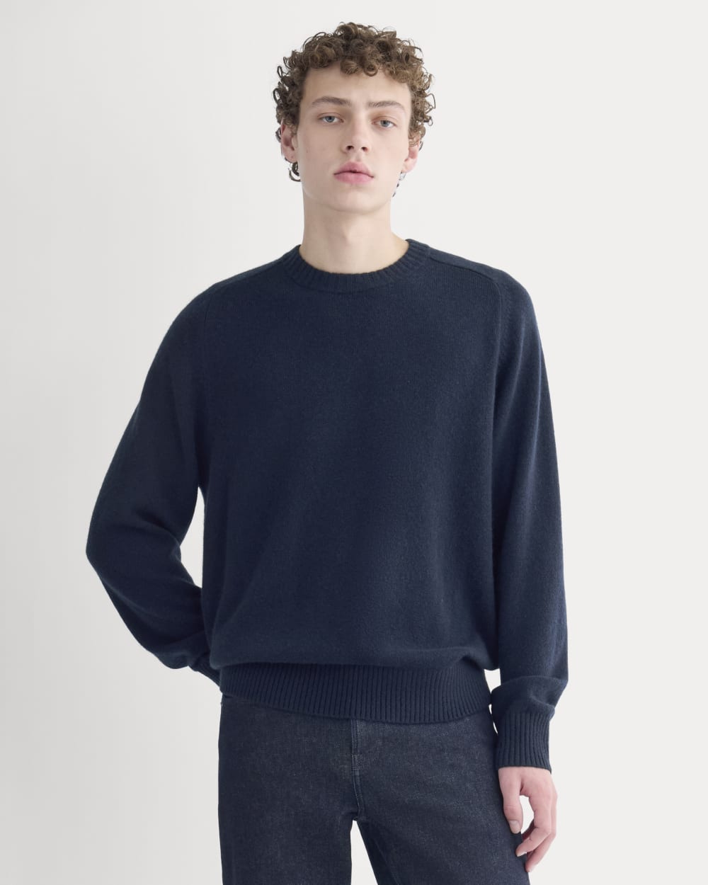 Ultrasoft Button-Down Sweater |  Navy