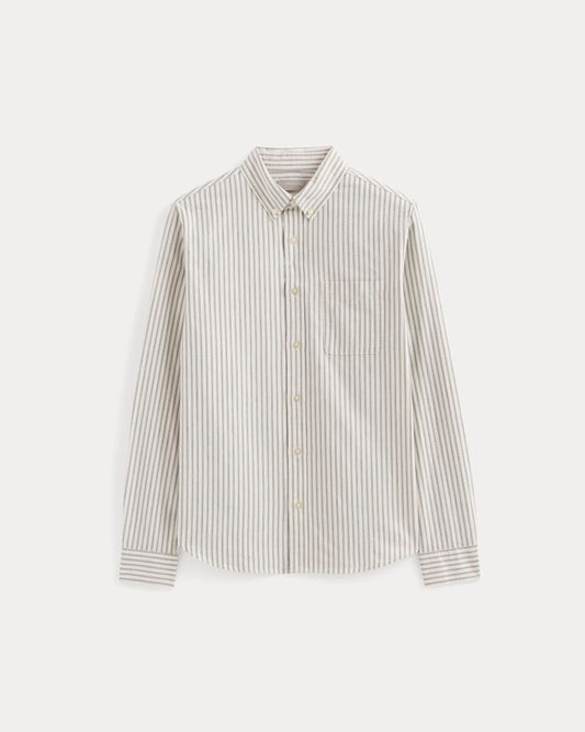 The Classic Oxford Shirt | Bone / Navy | Standard