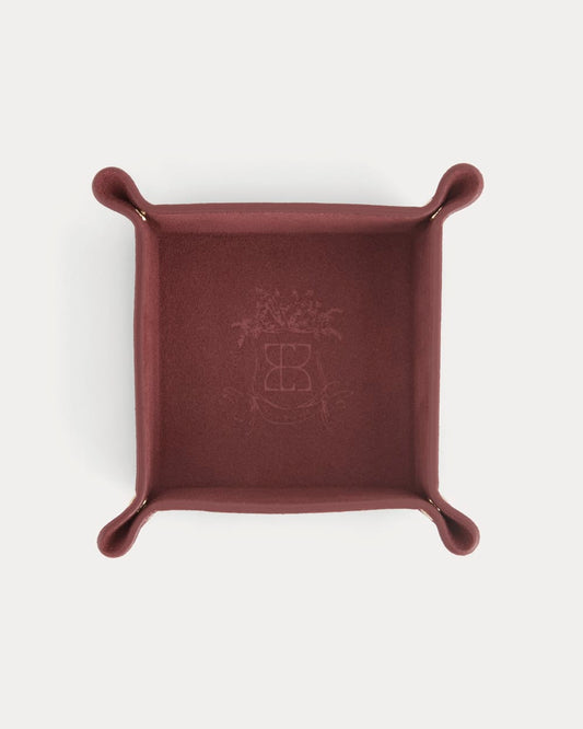 Everlane x Peace & Quiet Suede Catchall | Wine