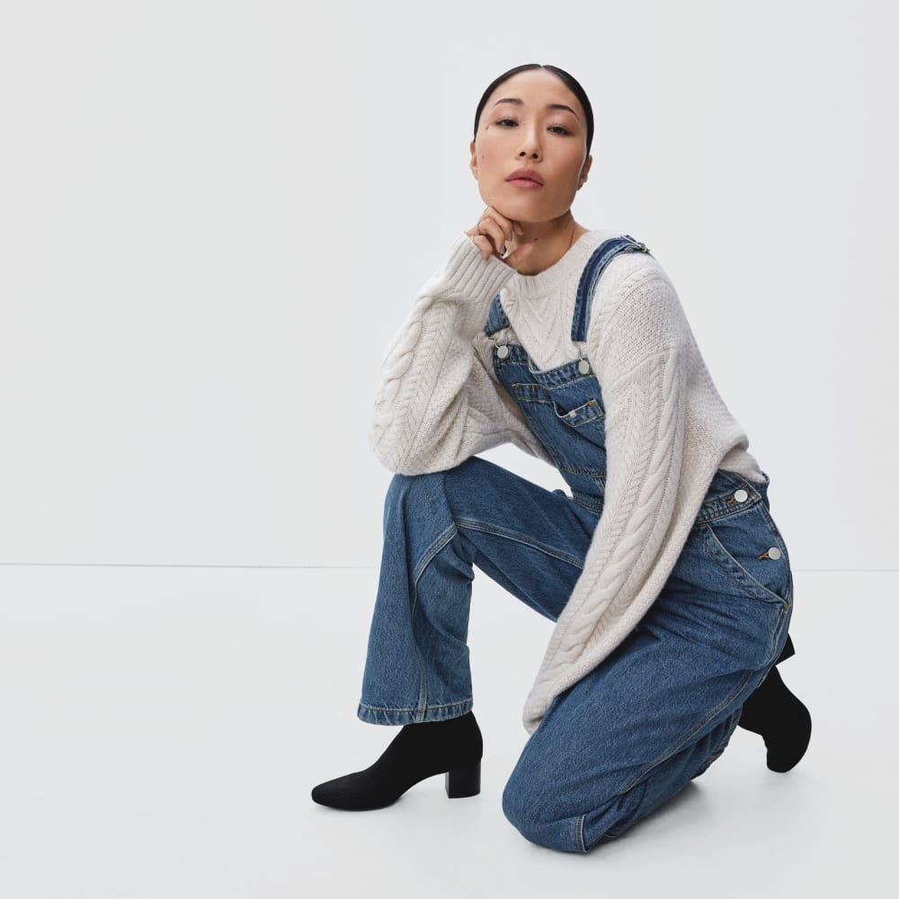 The Denim Overalls | Medium Indigo