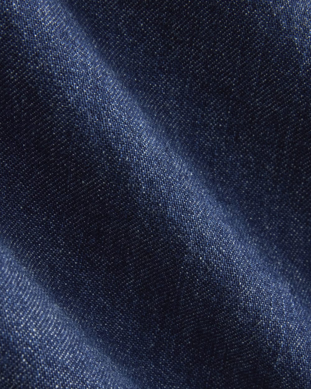 The Denim Popover Dress | Dark Indigo
