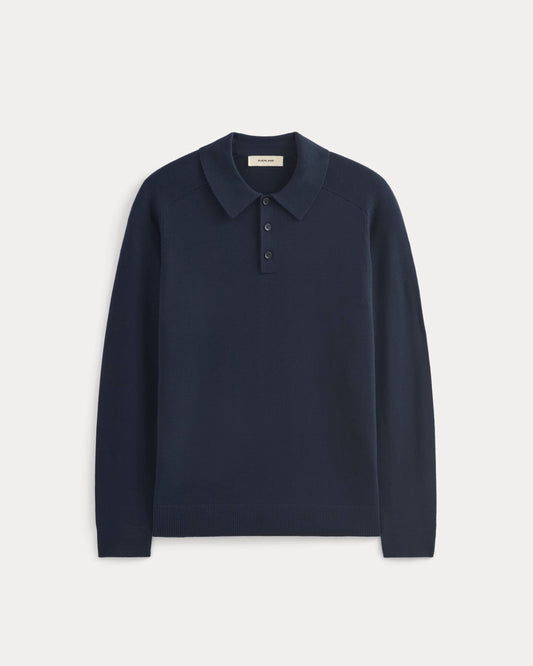 Ultrasoft Polo Sweater |  Navy